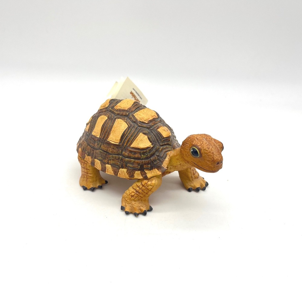 Safari Ltd Incredible Creatures Tortoise Figure 1997 Realistic Reptile Toy NWT